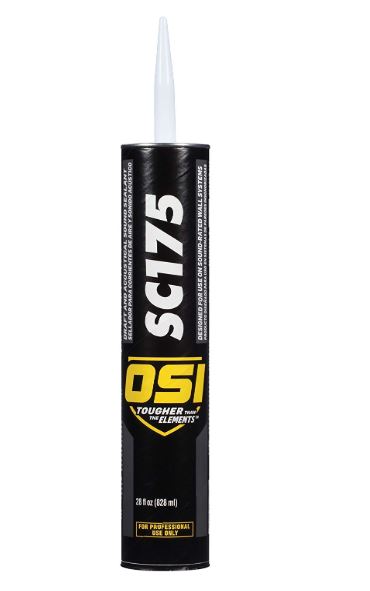 Best acoustic sealant by OSCI for wall soundproofing