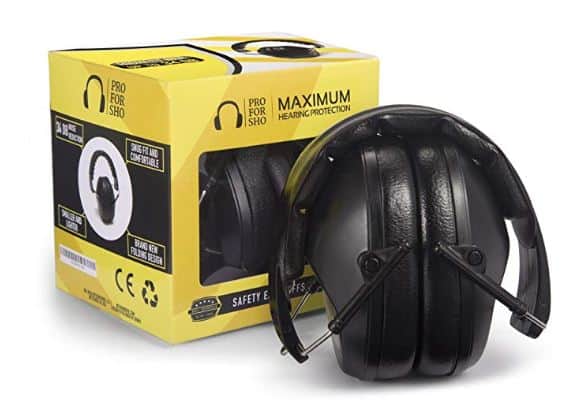PRO FO Show hearing protection best noise cacelling ear muffs for studying